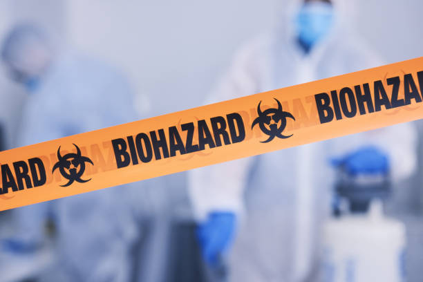 Professional Infectious Disease Decontamination technician working in Knightsen, CA